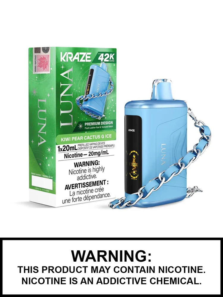 Kraze Luna 42k kiwi pear cactus g ice(provincial tax)