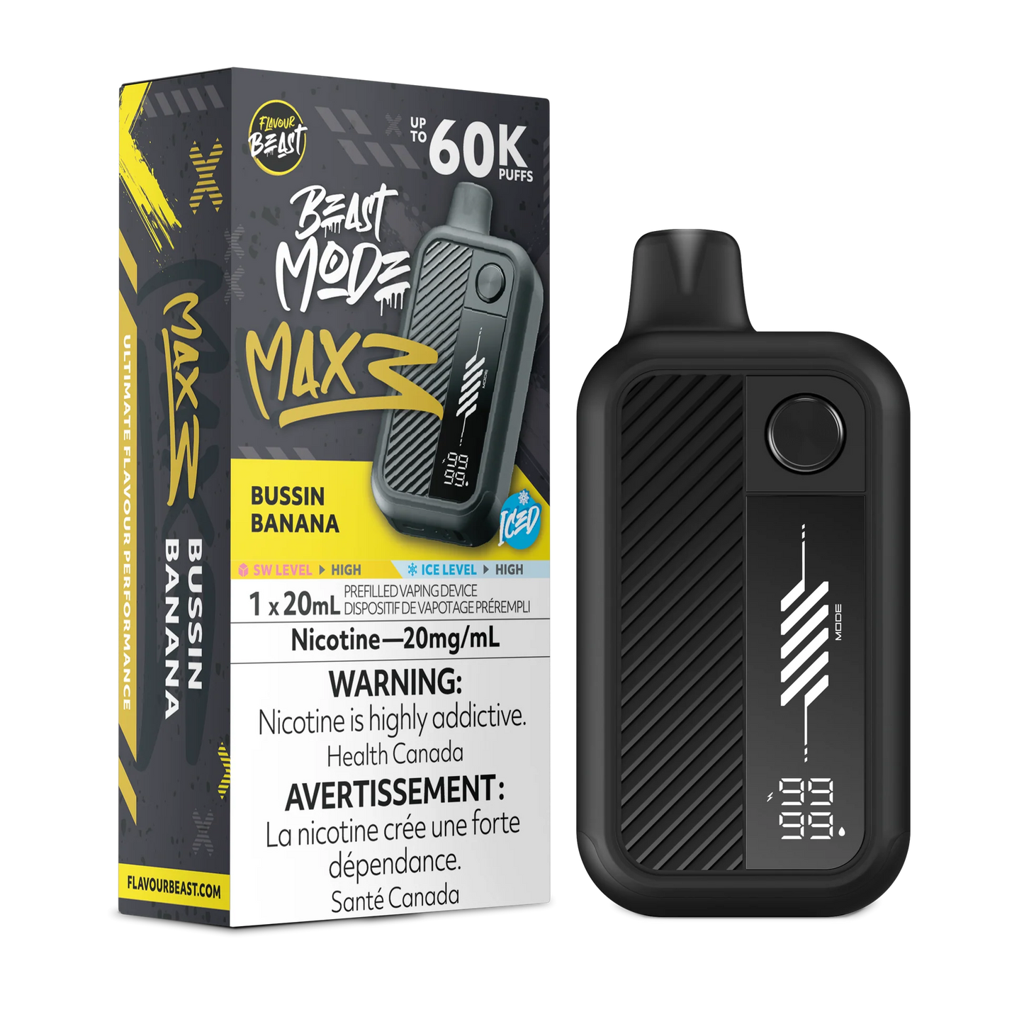 Flavour Beast Max Mode 3 Bussin Banana