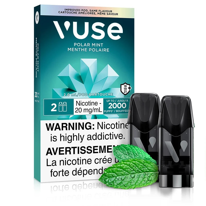 Vuse ePod 20mg Polar Mint x2 (Provincial Tax)
