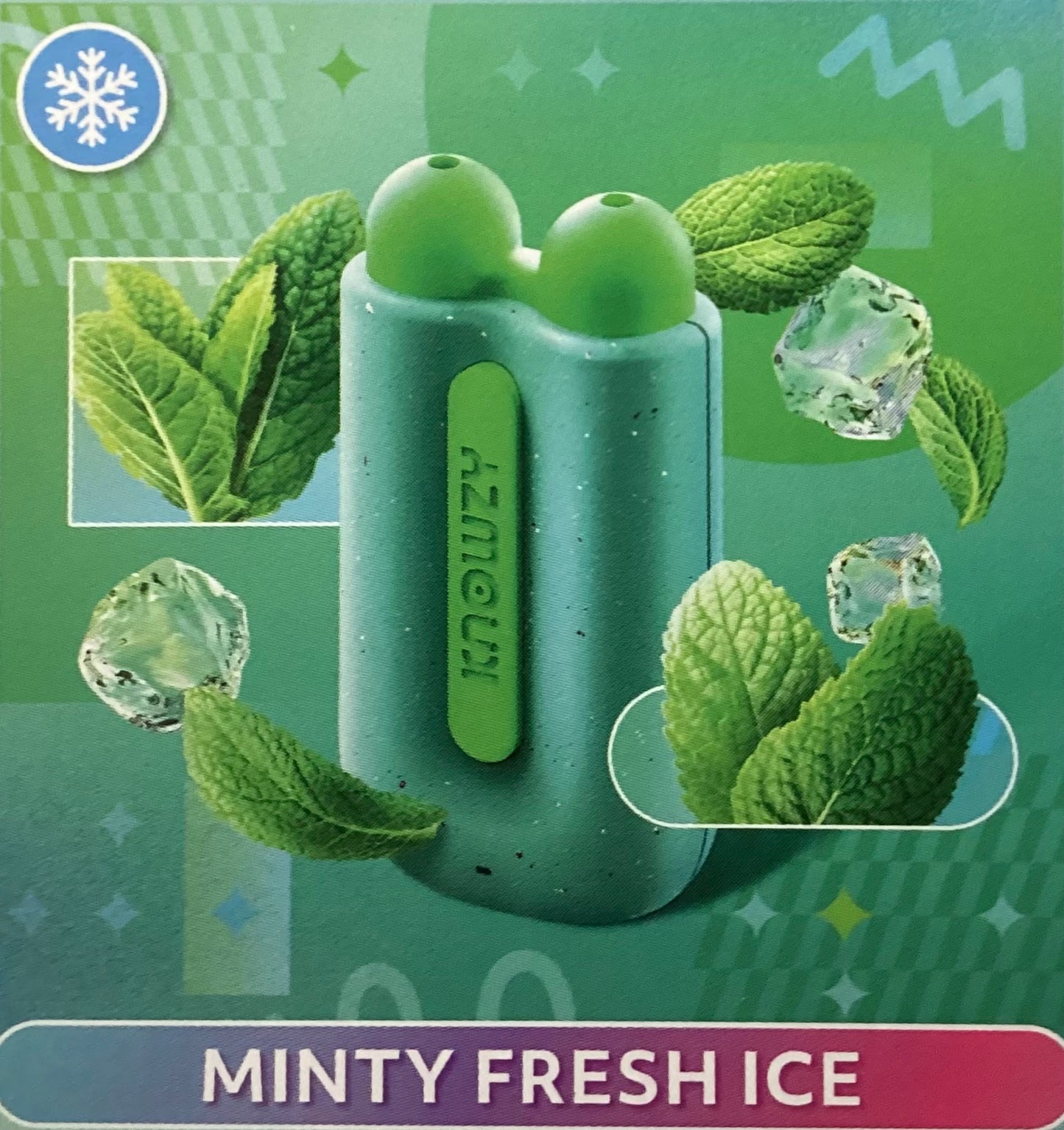 Knowzy DU06 Minty fresh ice (Provincial Tax)