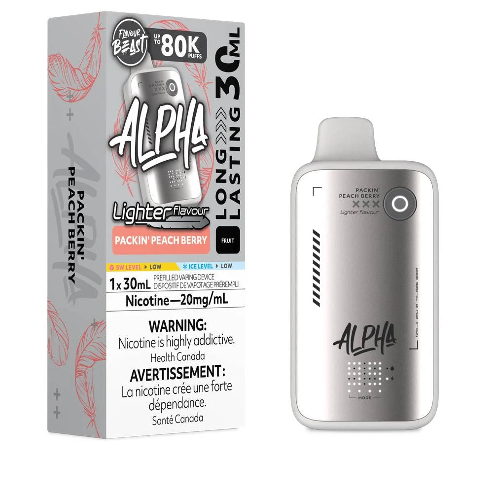 Flavour Beast Alpha LS Packin Peach Berry