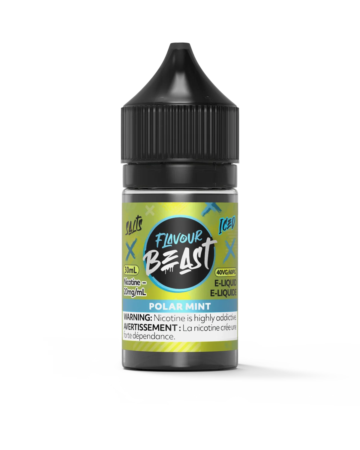Flavour beast e-liquid Polar Mint 20mg/30ml *