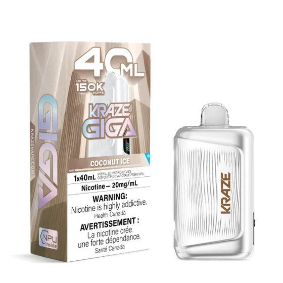 Kraze Giga 150K Coconut Ice*