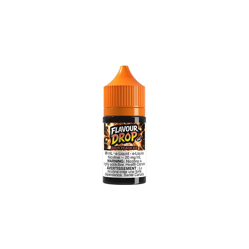 Flavour Drop E-Liquid 20mg/30ml Sour Peach ice(Provincial Tax)