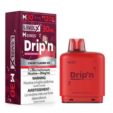 Drip'n Level X 120k Cherry Classic ice(Provincial Tax)