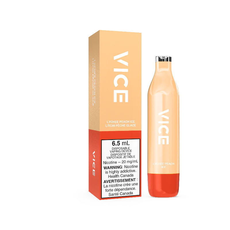Vice 2500 Lychee Peach ice (Provincial Tax)