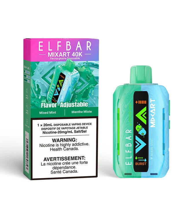 Elfbar Mixart 40K Mixed Mint (Provincial Tax)