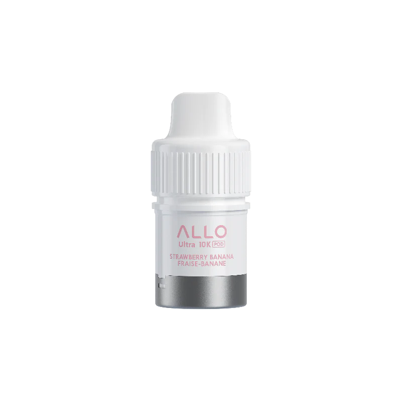 Allo Ultra 10k Strawberry Banana (Pod) (Provincial Tax)
