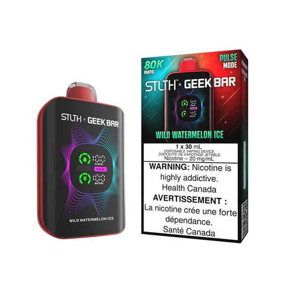Stlth x Geekbar 80k Wild Watermelon ice (Provincial Tax)