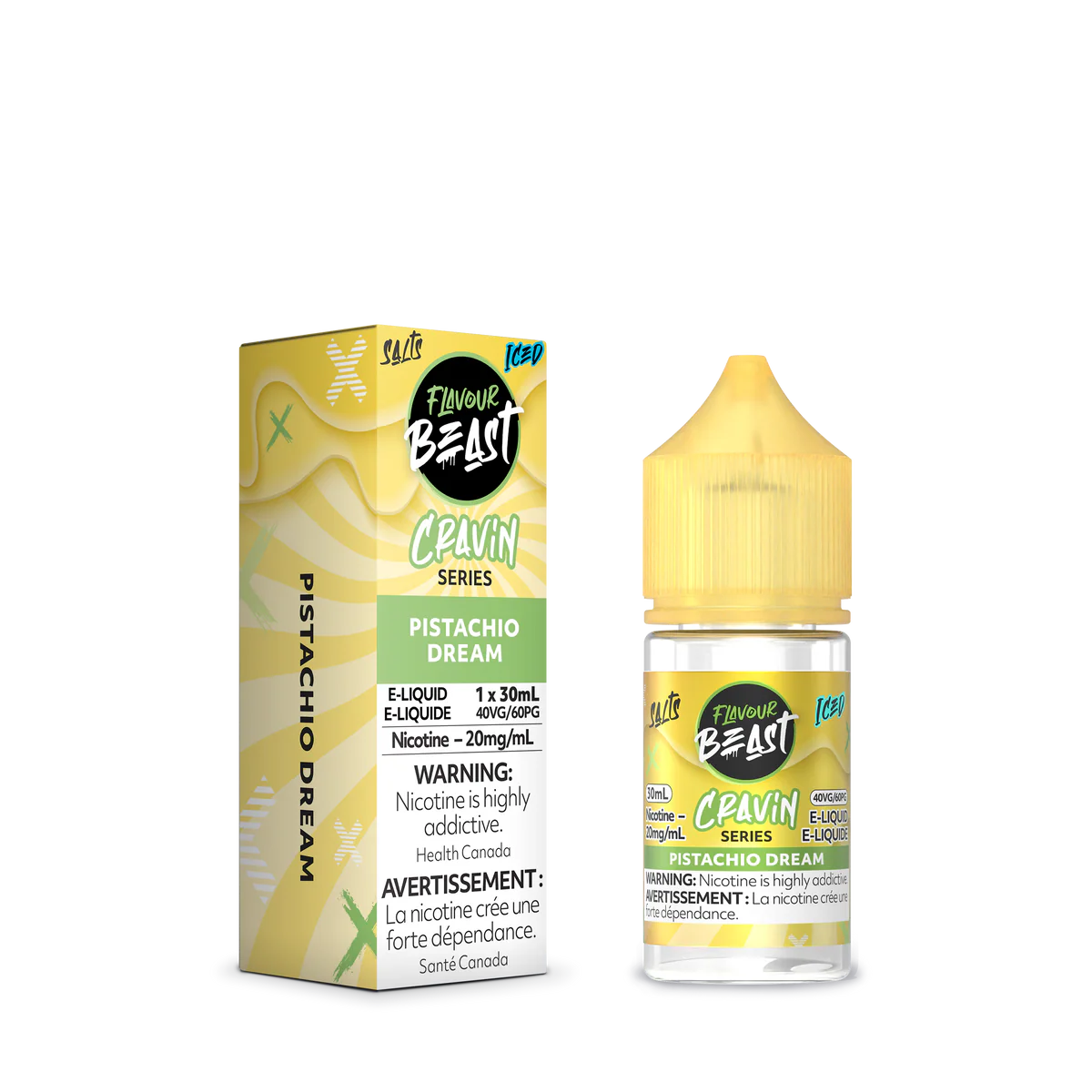 Flavour beast e-liquid Pistachio Dream 20mg/30ml *