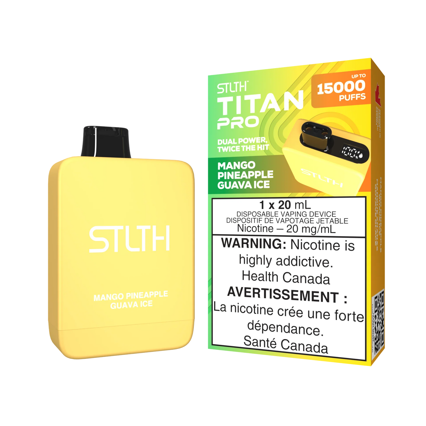Stlth titan pro 15k mango pineapple guava ice(provincial)
