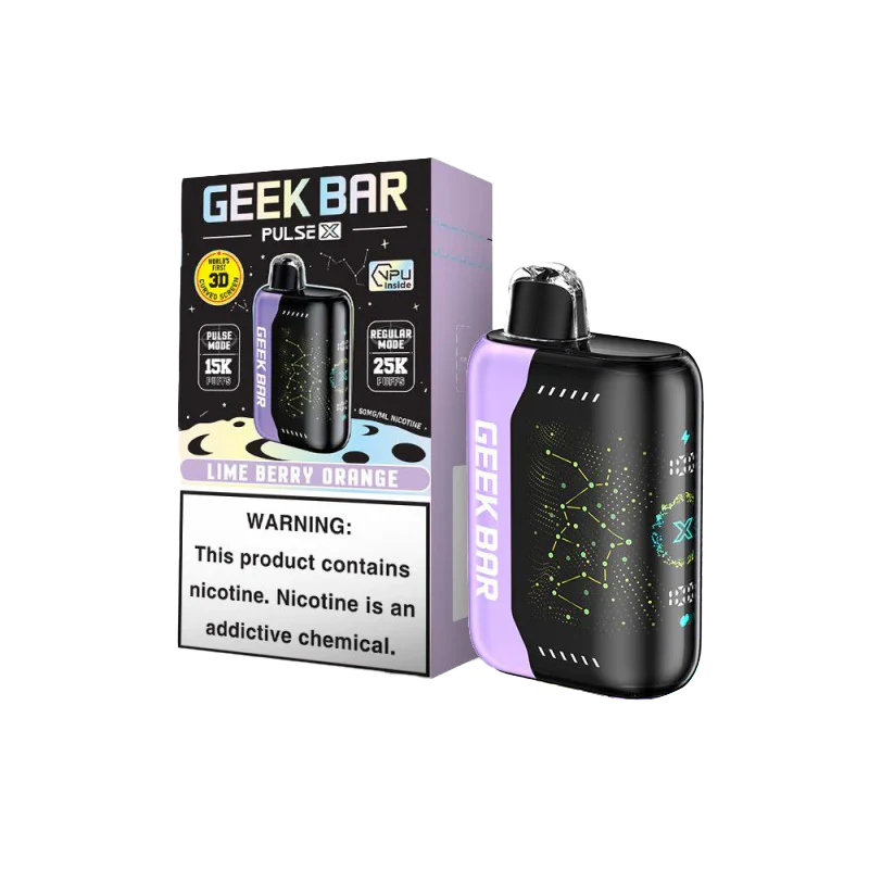 GEEKBAR Pulse 25K Lime Berry Orange Ice*