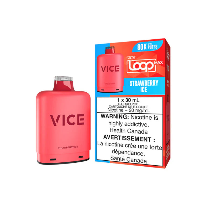 Vice X STLTH Loop Max strawberry ice 80k(provincial)