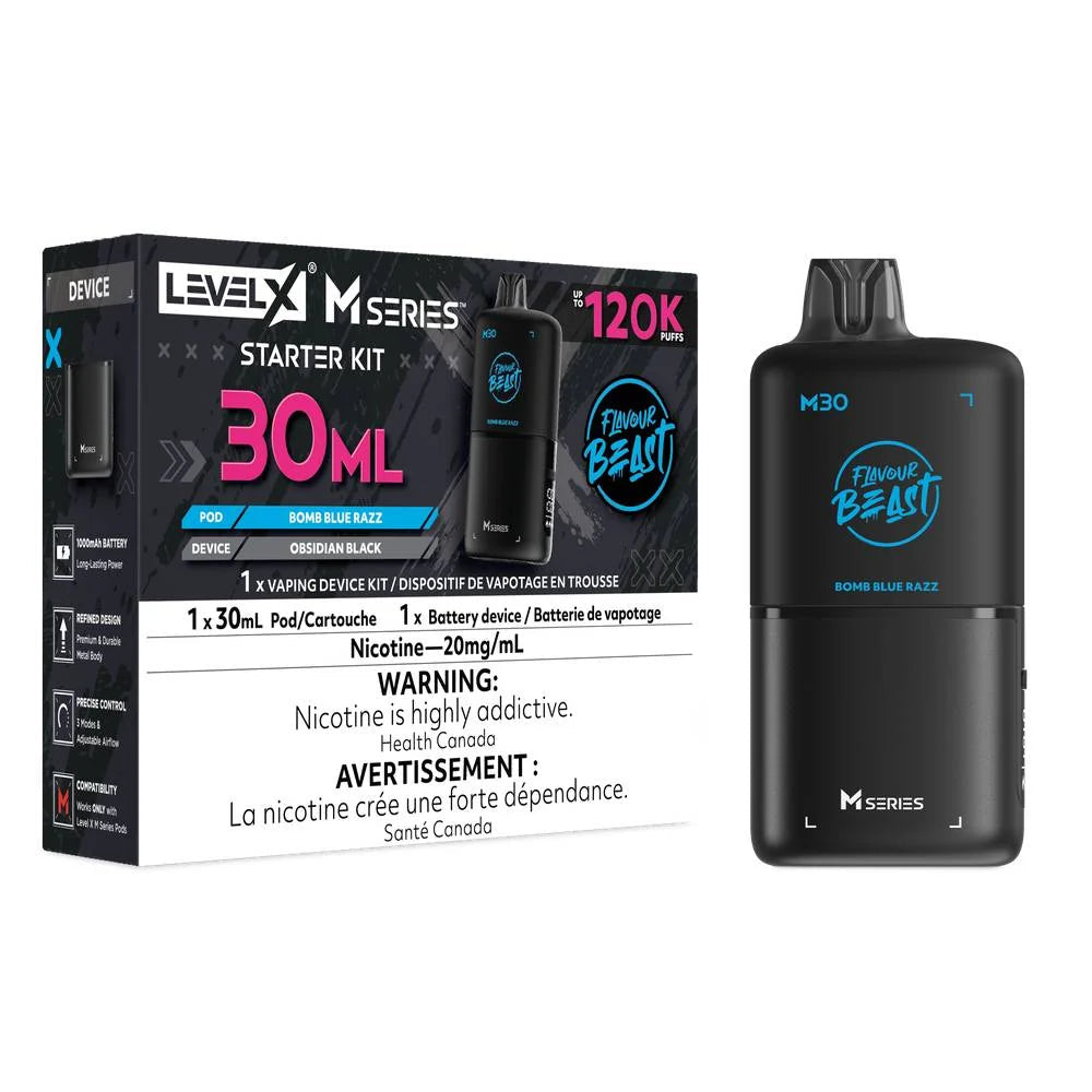 Flavour Beast Starter kit 120k Bomb Blue Razz*