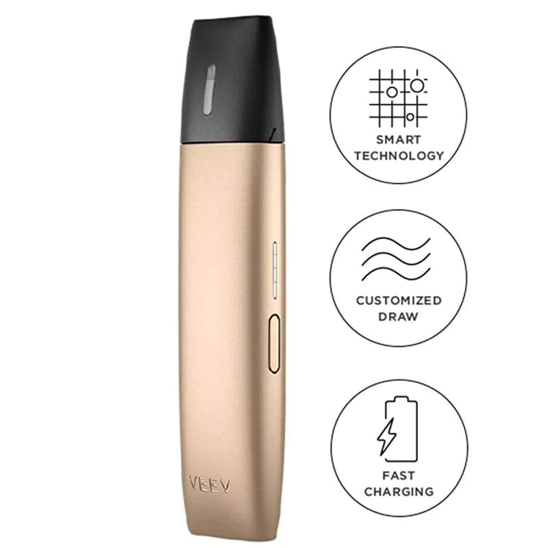 Veev Mesh Vaping System Gold torontovapemagic Veev Mesh Vaping System Gold torontovapemagic
