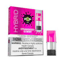 POP Hit Pods 20mg Strawberry G or wiggly strawberries (Provincial Tax)