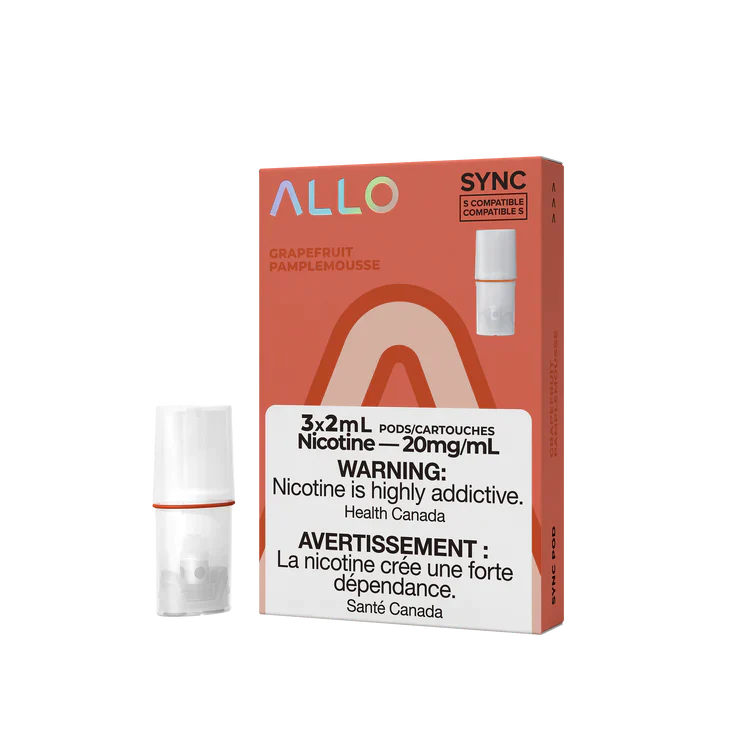 Allo Sync 3pods Grapefruit (3X2ml)(Provincial Tax)