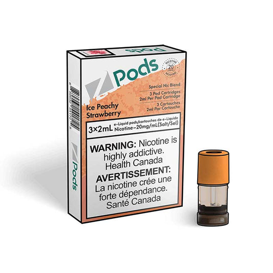 Z Pods Ice Peachy Strawberry(3*2ml)*