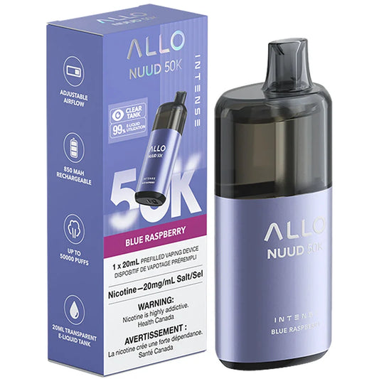 Allo NUUD 50k Blue Raspberry (Provincial Tax)