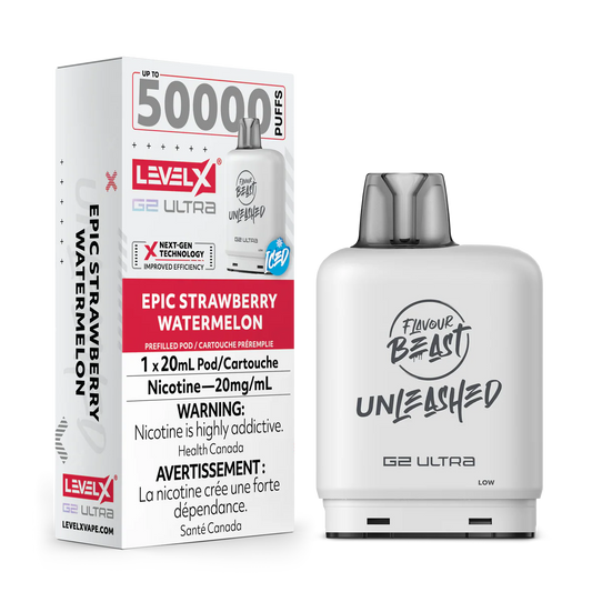 Flavour Beast Level X G2 Ultra Unleashed 50k Epic Strawberry Watermelon*