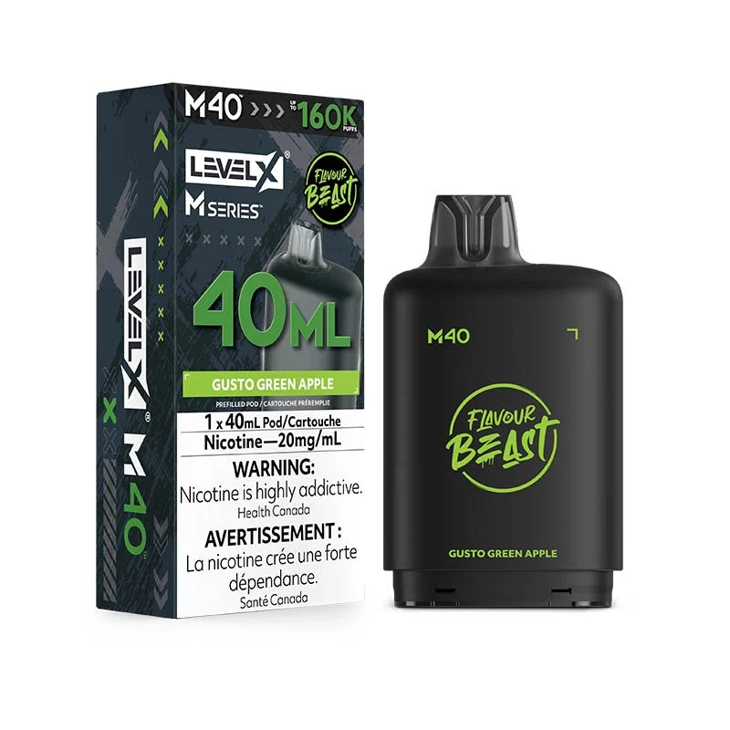 Flavour Beast Level X 160k Gusto Green Apple (Provincial Tax)