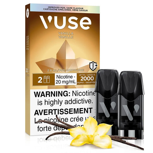 Vuse Pro Pods Golden Tobacco Vuse Pro Chilled Mint Nic Salts 18mg eLiquid Pods Pack of 5 for 22,99 Vuse Pro Pods Golden Tobacco Vuse Pro Chilled Mint Nic Salts 18mg eLiquid Pods Pack of 5 for 22,99