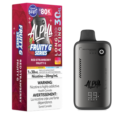 Flavour Beast Alpha 80K Red Strawberry Fruity G
