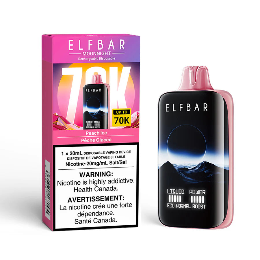 ELFBAR Moonlight 70k Peach Ice (Provincial Tax)