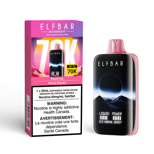 ELFBAR Moonlight 70k Peach Ice (Provincial Tax)