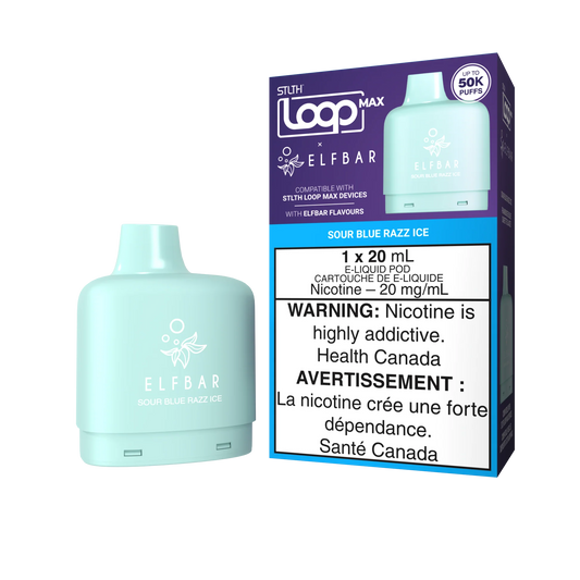 Stlth Loop Max x ELFBAR 50k Sour Blue Razz ICE