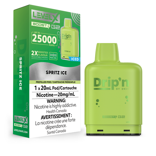 Drip’n Level x Boost G2 25k Spritz Ice*