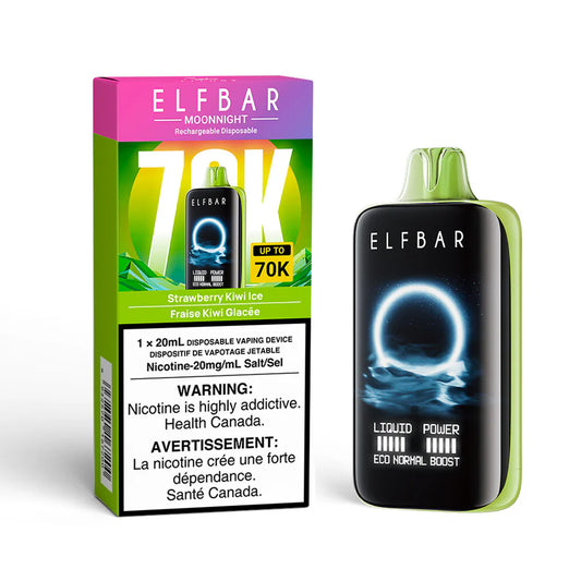 ELFBAR Moonlight 70k Strawberry Kiwi Ice (Provincial Tax)
