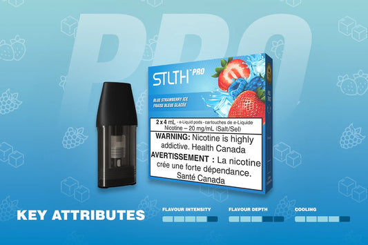 Stlth Pro Pods Blue Strawberry Ice