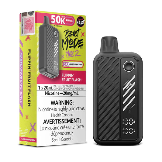 Flavour Beast Max 2 50k Flippin Fruit Flash ( provincial tax )