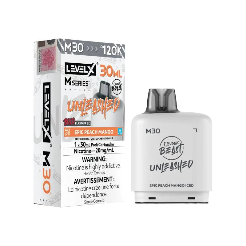 Flavour Beast Level X M Series 120k Epic Peach Mango (Provincial Tax)