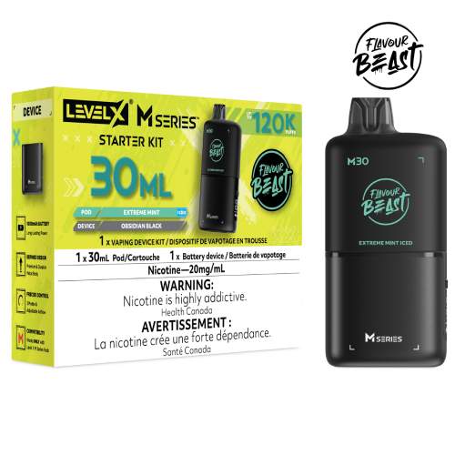 Flavour Beast Starter kit 120k Extreme Mint (Provincial Tax)