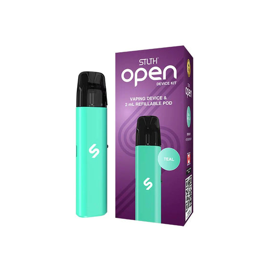 Stlth Open Refillable Device Teal