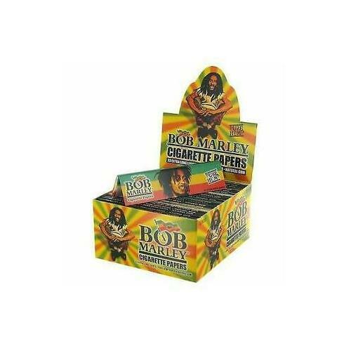 Bob Marley Cigarette Pure Hemp Paper 33 Extra Long Leaves