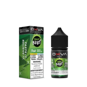 Flavour Beast x OXVA E-Liquid 20mg Fresh Green Apple Ice