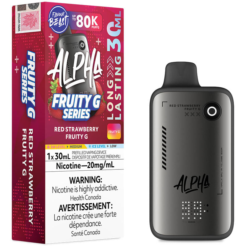 Flavour Beast Alpha 80K Red Strawberry Fruity G*