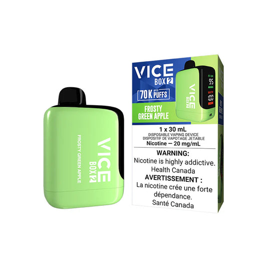 Vice Box2 70k Frosty green apple (Povincial tax)