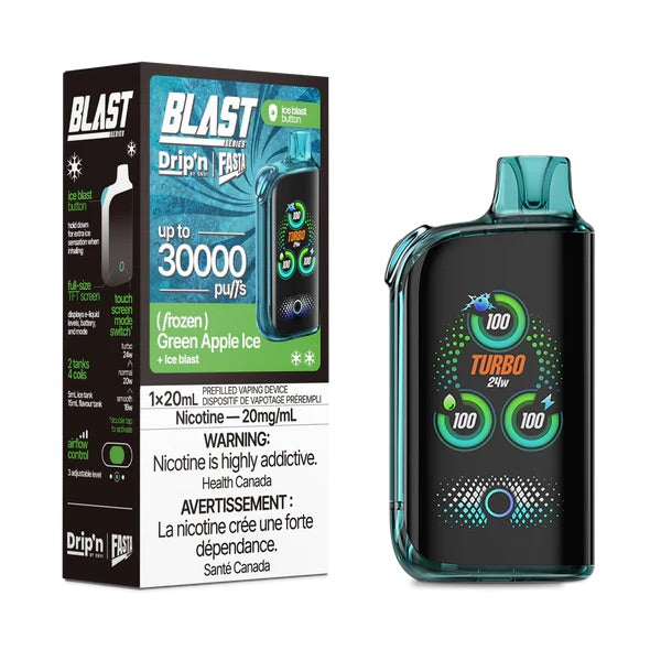 Drip’n ENVI fasta blast 30k  green apple ice(provincial tax)