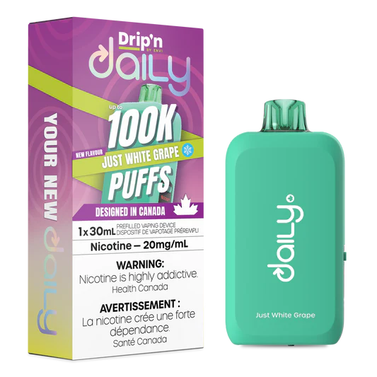 Drip’n daily 100K Just White Grape
