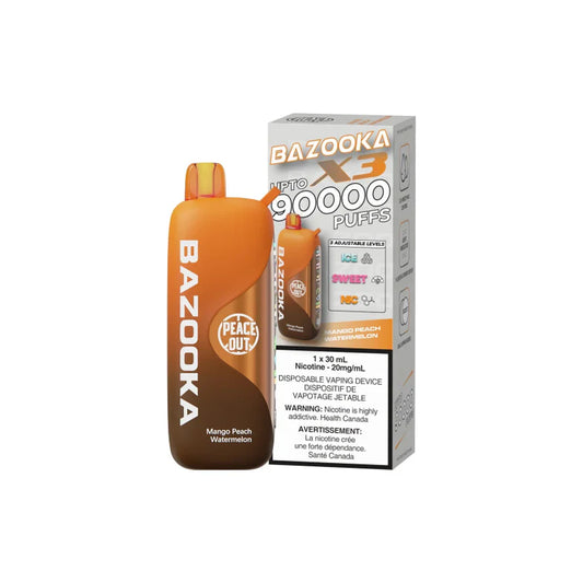 Bazooka 90k Mango Peach Watermelon*