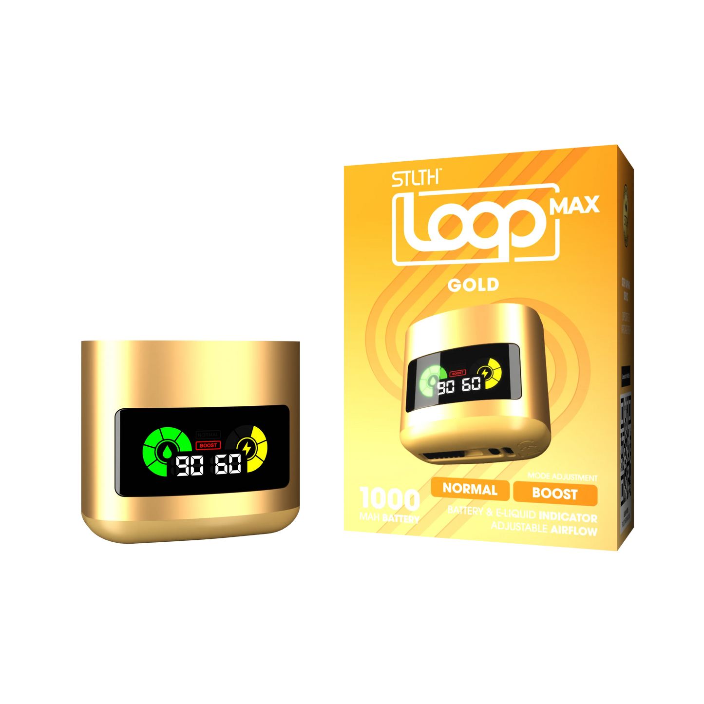 Stlth Loop Max Gold 1000 mah Battery