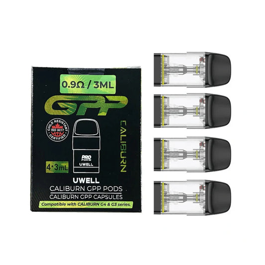 UWELL Caliburn GPP replacement pod 0.9 ohm 3ml