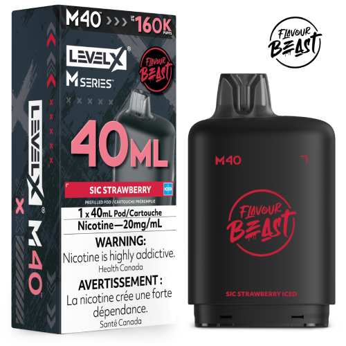 Flavour Beast 160k Sic Strawberry*