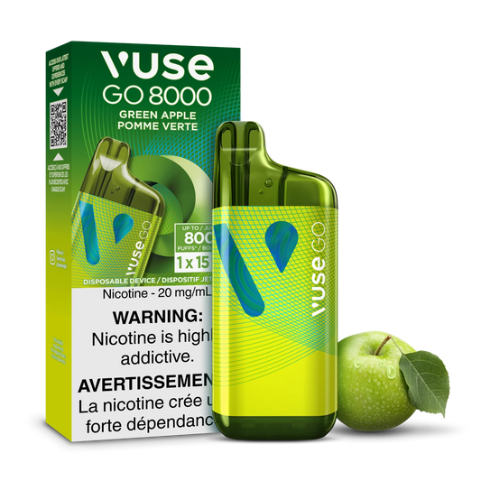 Vuse go 8000 green apple