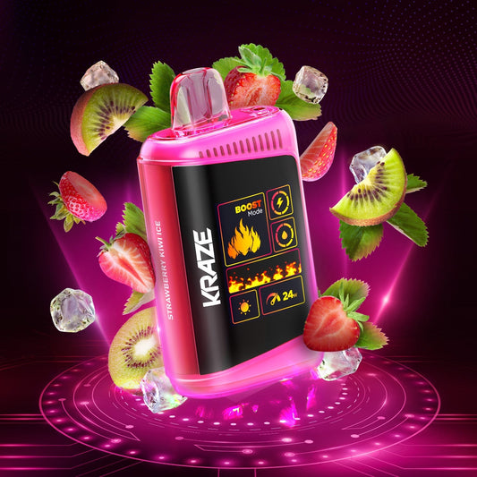Kraze Mega X 48K Strawberry Kiwi Ice