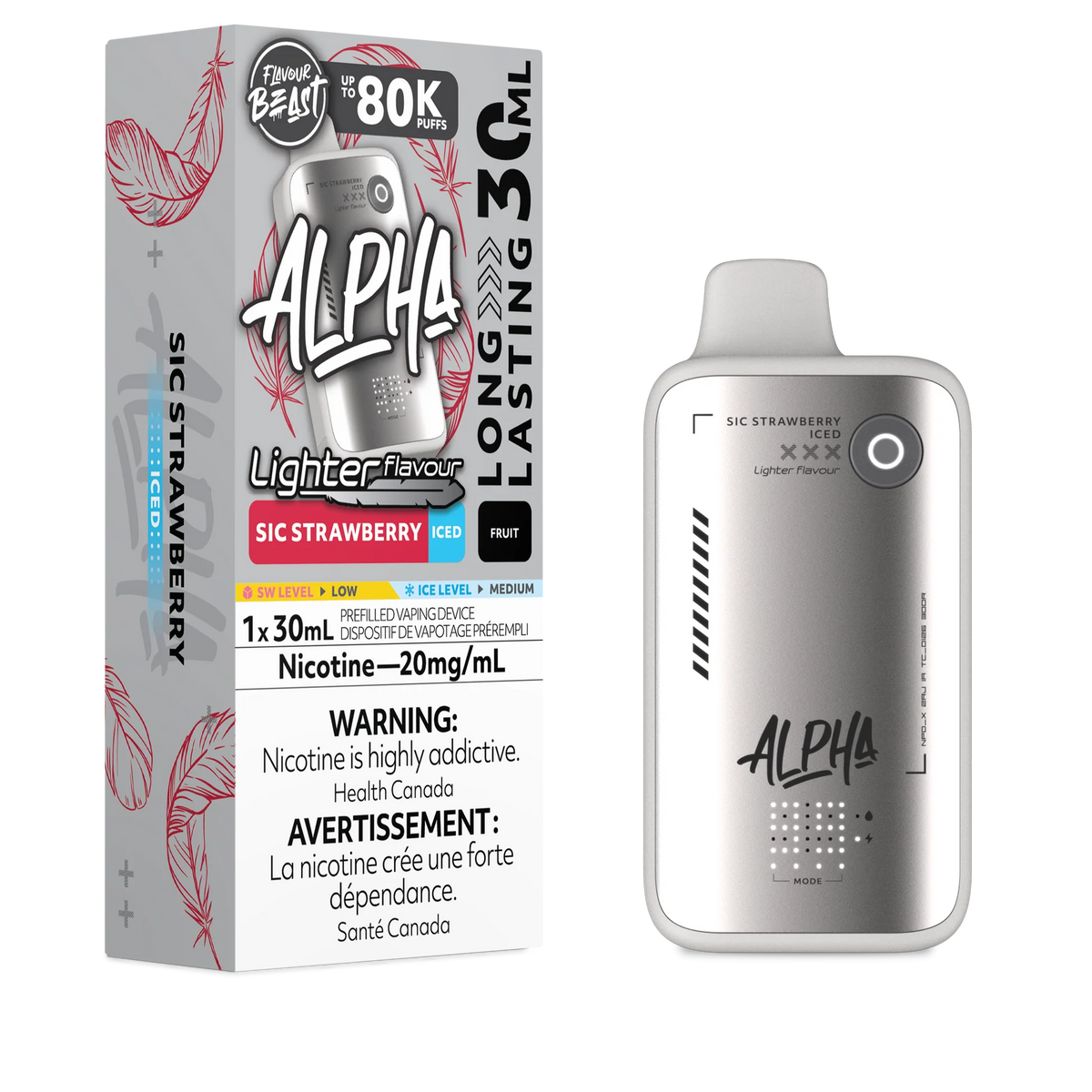 Flavour Beast Alpha LS Sic Strawberry